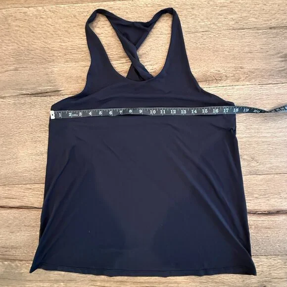 ALO Yoga Don't Get It Twisted Tank Size M *Black* - Picture 8 of 10